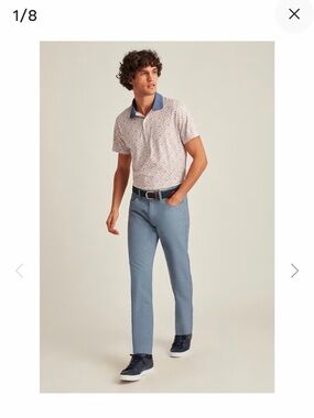 Bonobos Men's Athletic Chino Pants in Slate Blue 32/34
